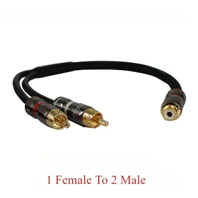 

Автомобильный аудиоусилитель 30 см, аудиокабель для сабвуфера, головка из чистой меди, штекер RCA, аудиошнур, кабели из ПВХ, линия