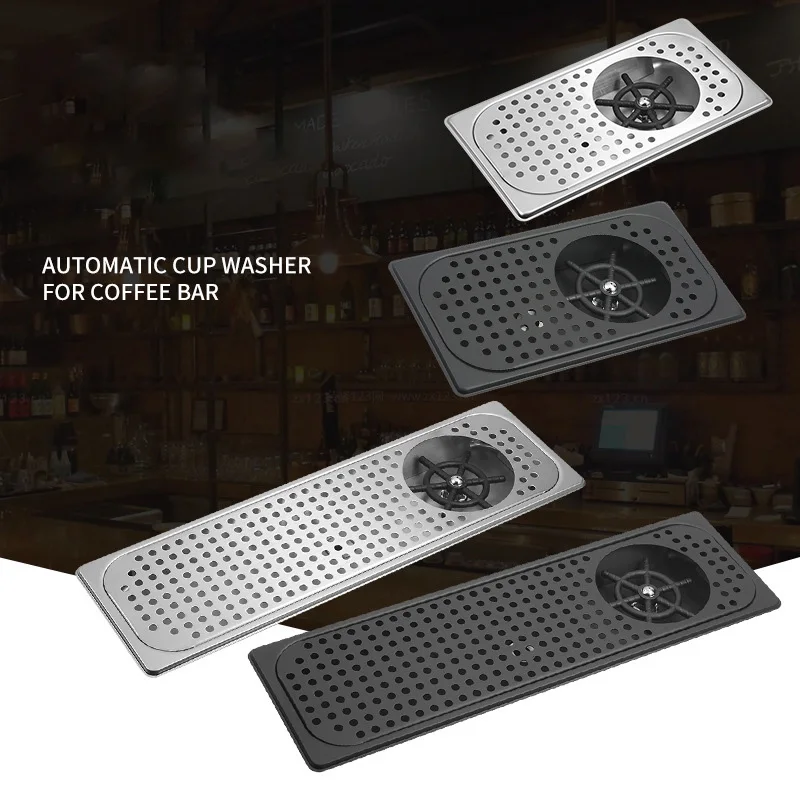 

High Pressure Coffee Cup Washer Sink Embedded Detachable Automatic Cup Washer Coffee Shop Cup Washer Desktop Press Cup Washer