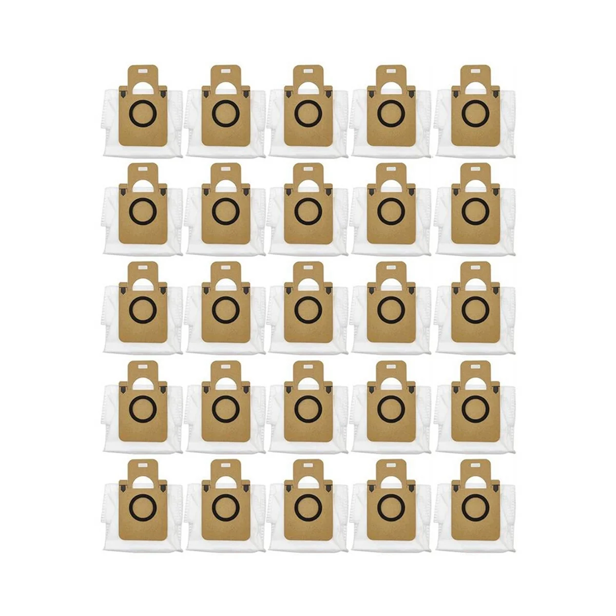 

25Pcs for Dreame Bot D10 Plus Dust Bag Accessories Robot Vacuum Cleaner Vacuum Bag Garbage Bag Replacement Parts