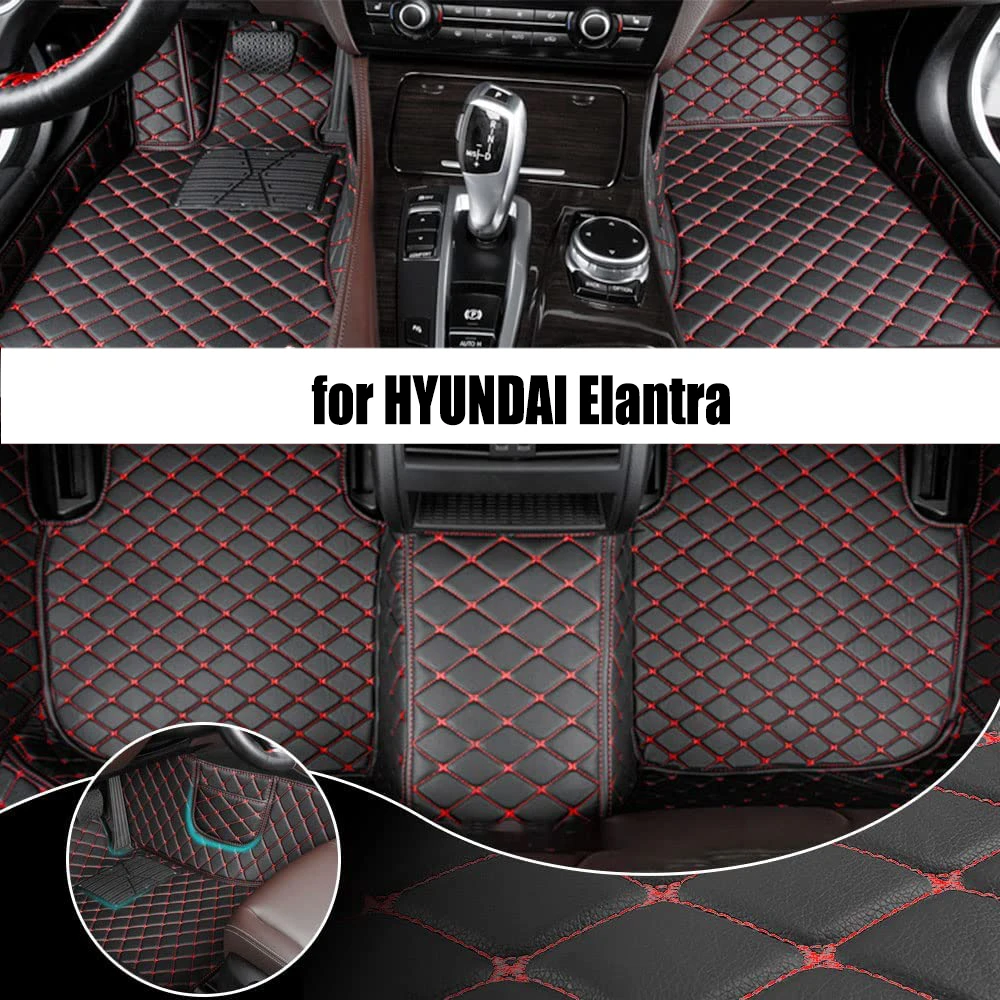 

Автомобильный напольный коврик HUTECRL для HYUNDAI Elantra 2016-2020 года, обновленная версия, Аксессуары для ног, ковры