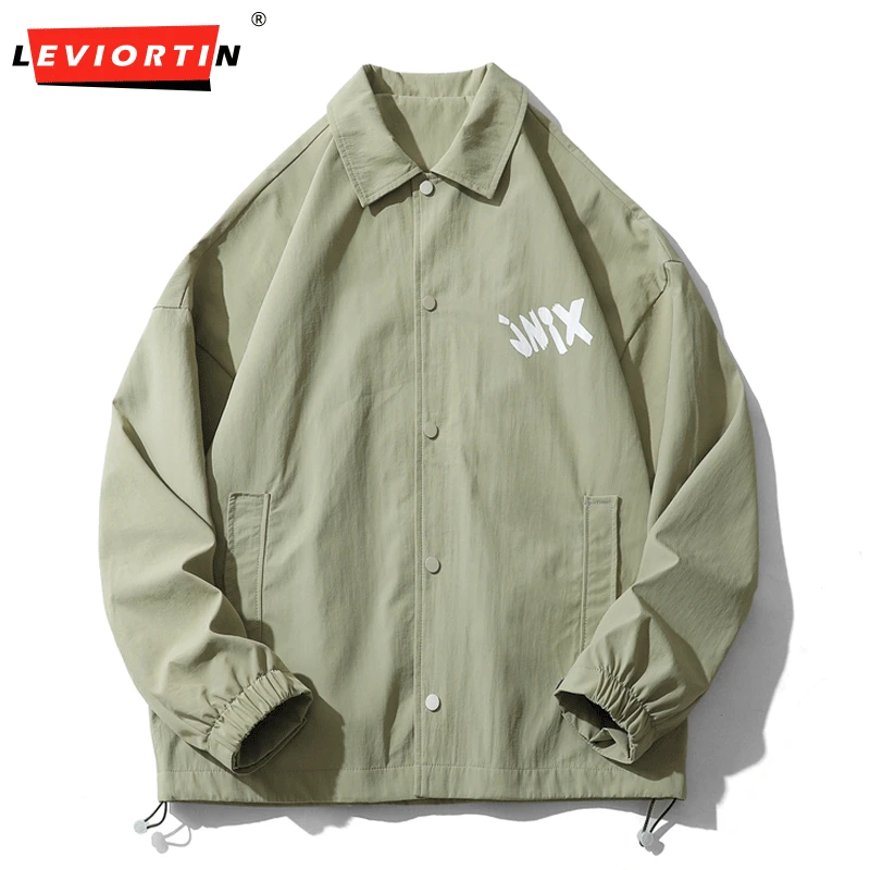 

Японские куртки в стиле хип-хоп, мужская одежда высокого качества 2022, Повседневная ветровка оверсайз в стиле преппи для пар в стиле Харадзюку