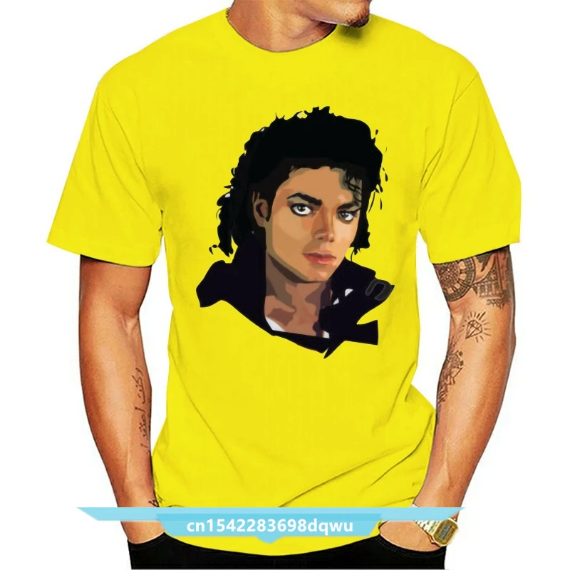 

Michael Jackson The King Of Pop Music - White T-Shirt