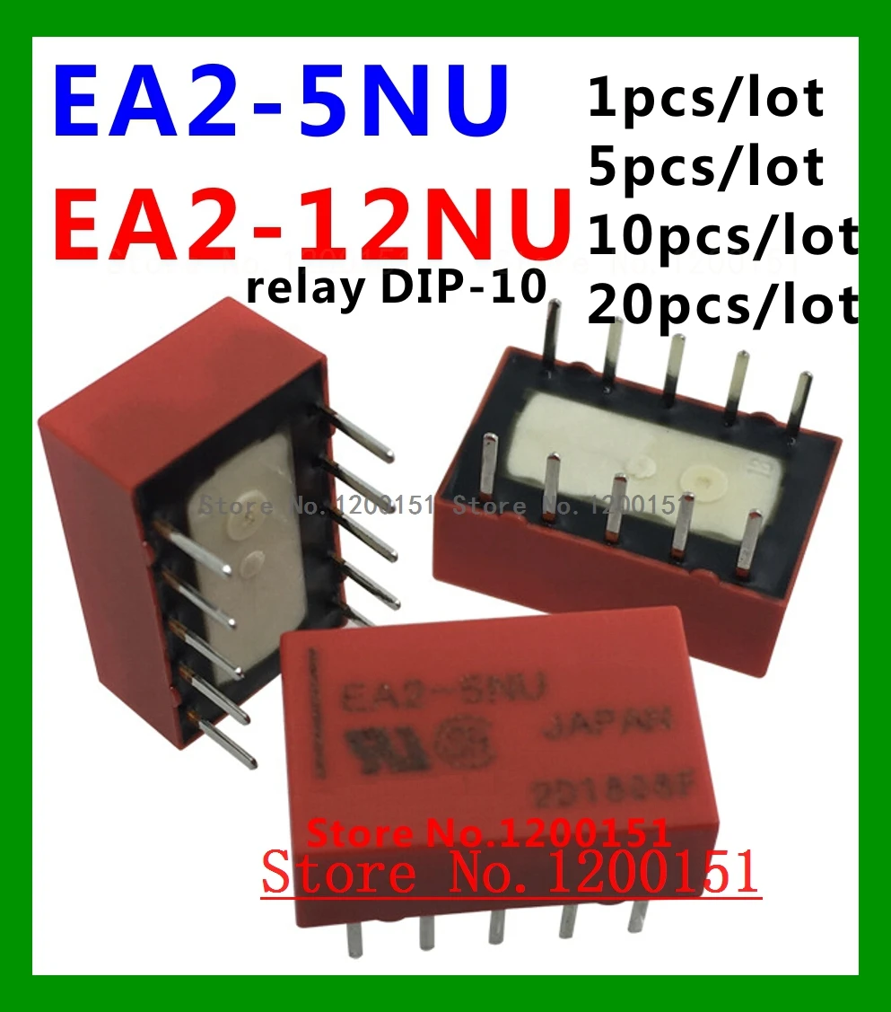 EA2-5NU EA2-5 EA2-12NU EA2-12 вместо TQ2-5V ATQ209 A5W-K реле DIP-10