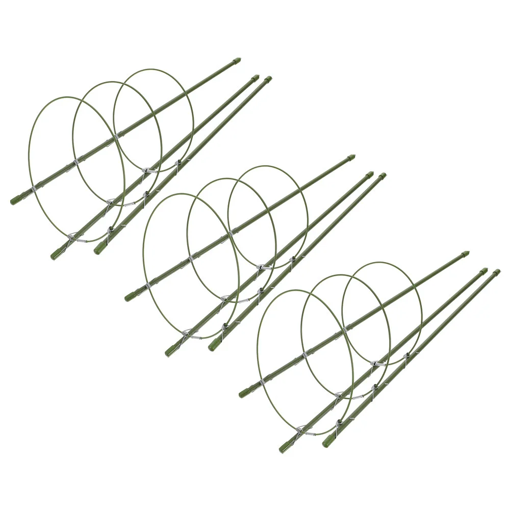 

3 Sets Support Rack Stake Plants Trellis Trellises Climbing Houseplants Outdoor Raspberry Clematis Gardening Tool Cage