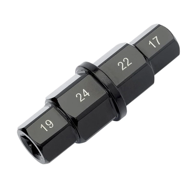 

Retail Motorcycle Front Axle Socket Driver Spanner Universal Hexagon Socket Motorbike Wheels Spindle Sleeve Dedicated Wrench
