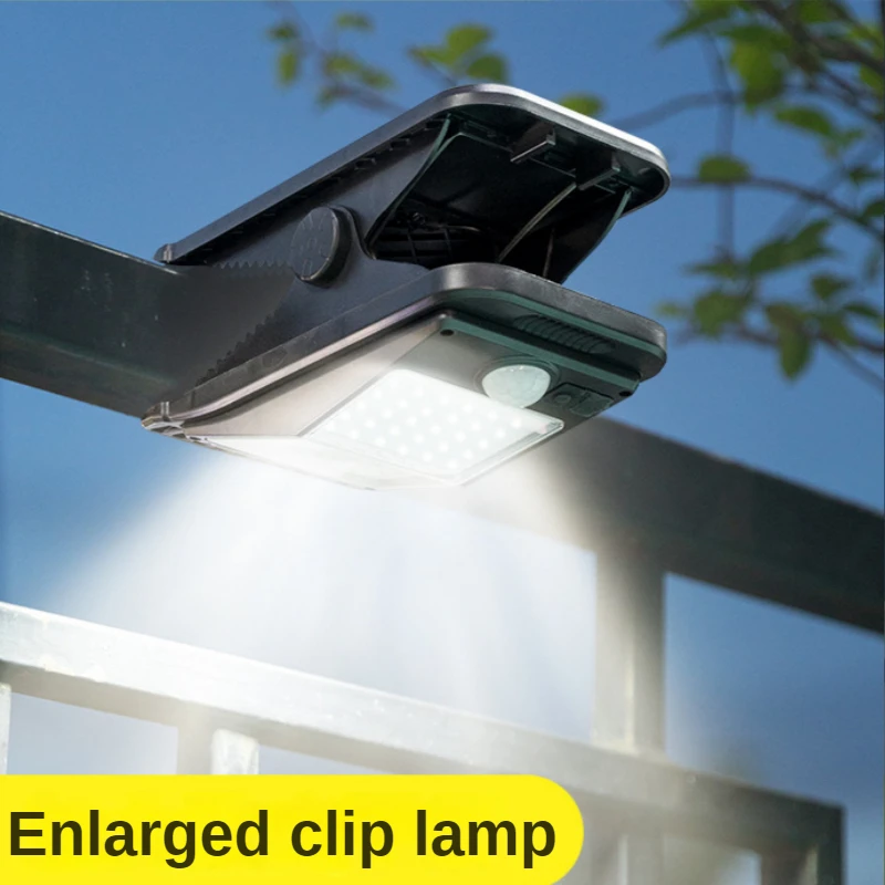 

Solar Clip Light Outdoor Motion Sensor Light IP65 Waterproof Wireless Security Light for Yard Garden Light Front Door Wall Light