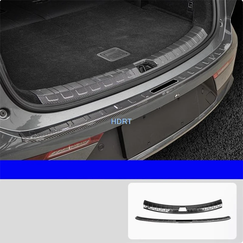 

Для BYD Tang L 2025 + накладка на порог, накладка на порог, накладка на педаль, задняя защита багажника, крышка задней двери, аксессуары в стиле автомобиля