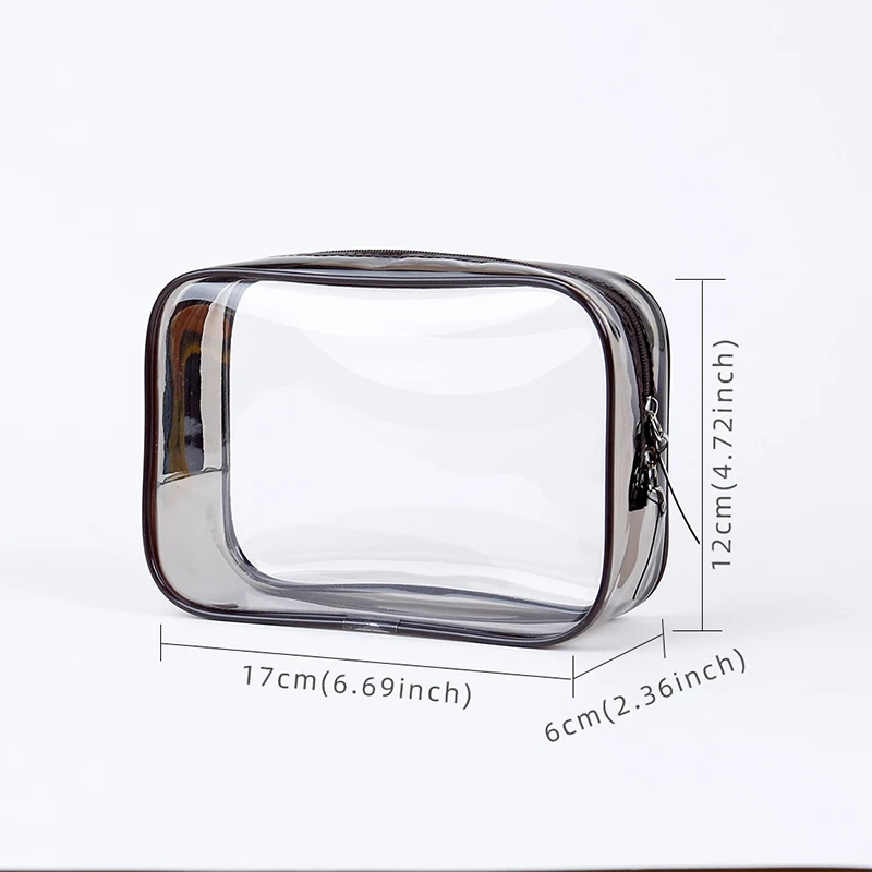 Вместительная Водонепроницаемая косметичка портативный прозрачный органайзер