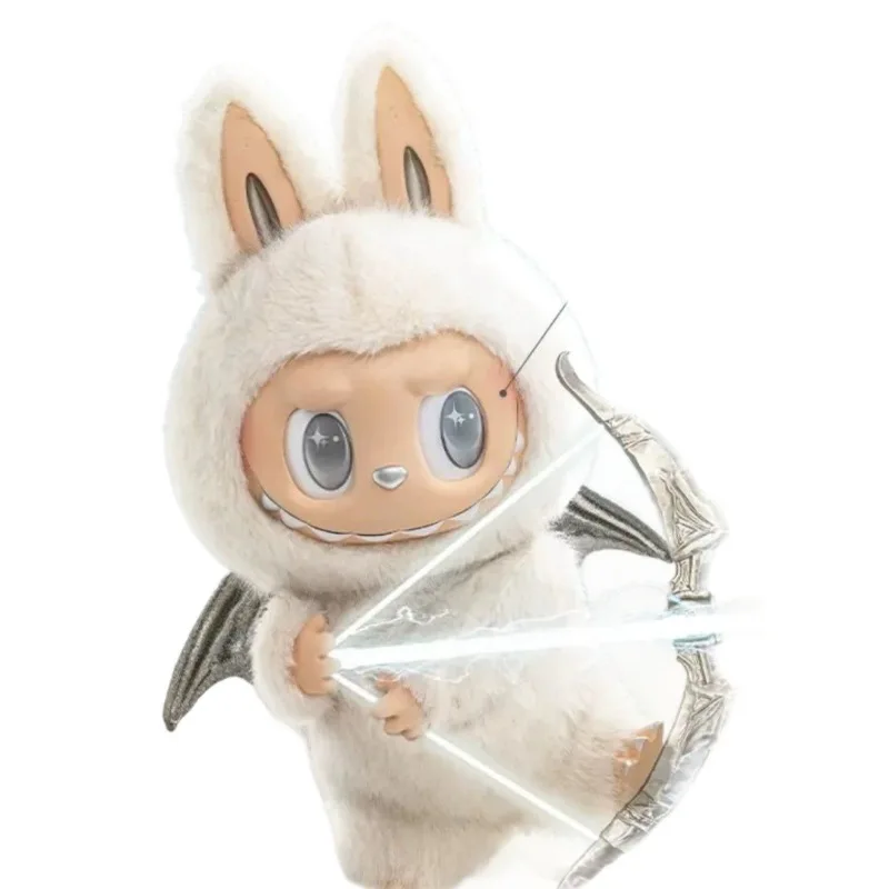 Labubu Zimomo 2 ангел монстров в облаках виниловая кукла с лицом кавайная фигурка кулон