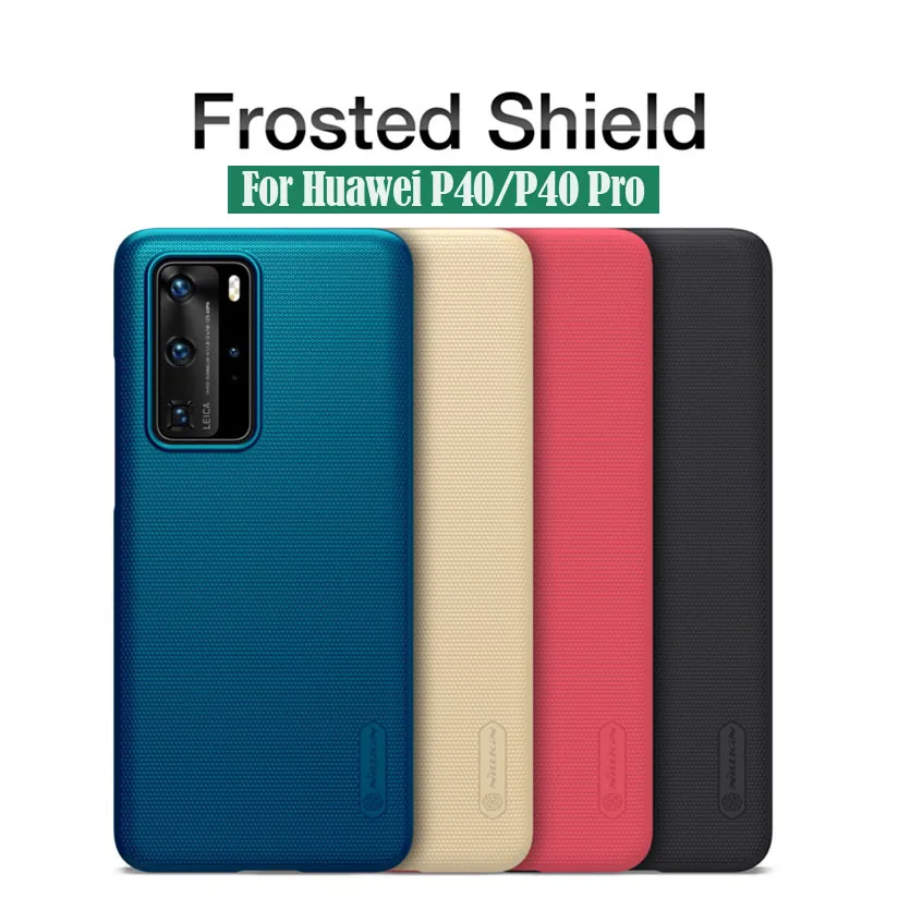 

Cover for Huawei P40 Pro Case Nillkin Super Frosted Shield Hard PC Back Cover Phone Protector Matte Case for Huawei P40 6.1/6.58