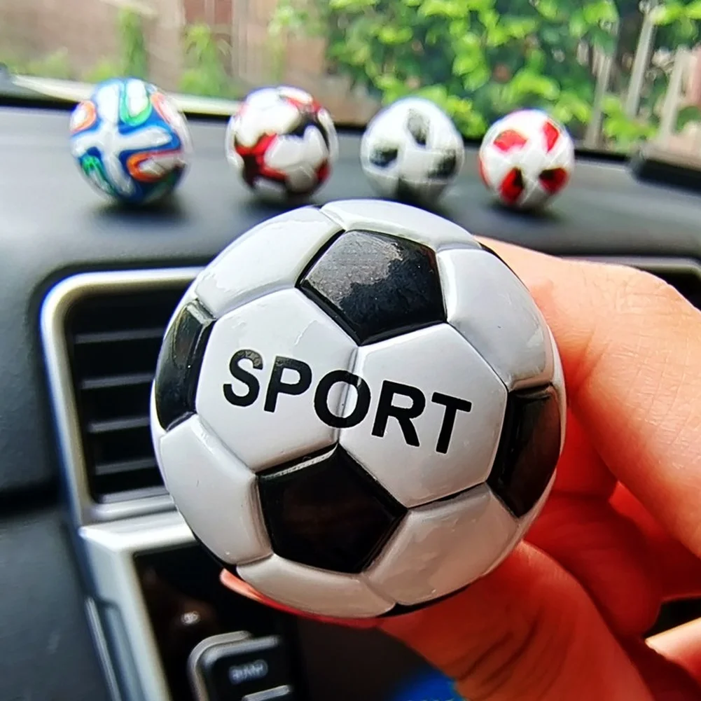 

Model Mini Football Car Decoration Accessories Interior Creativity Colorful Football Car Perfume Air Freshener Cute Ball Gift