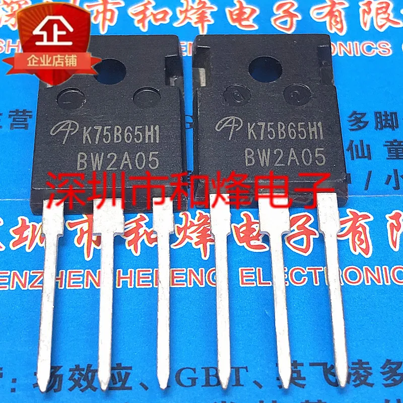 

5PCS-10PCS K75B65H1 AOK75B65H1 TO-247 600V 75A NEW AND ORIGINAL ON STOCK