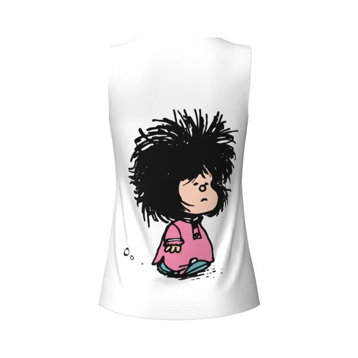 Женская рубашка для занятий йогой без рукавов