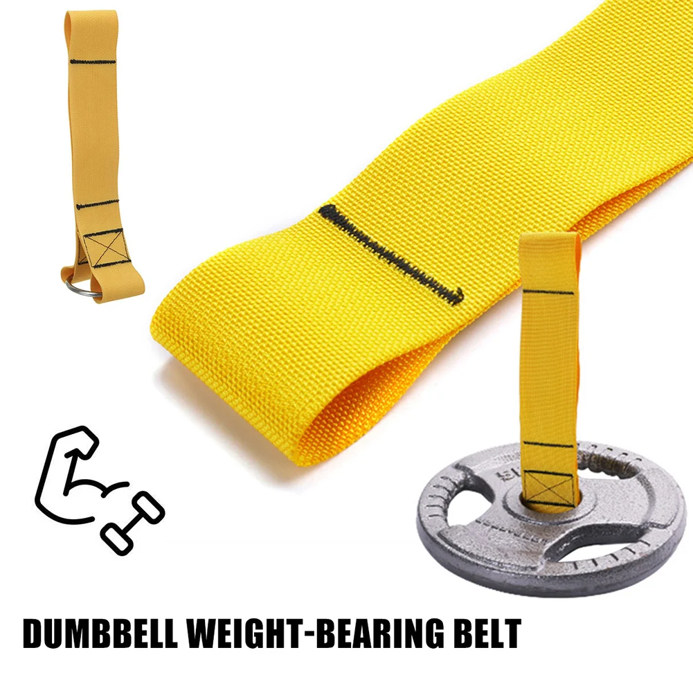 

Dumbbell Weight Belt Strap Loading Pin for Weight Plates Portable Weightlifting Lanyard Loading Belt Home Gym Fitness Equipment