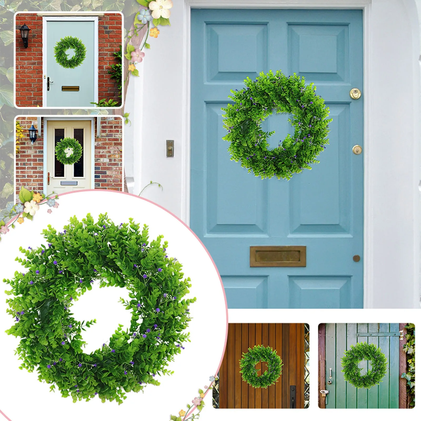 

Венок на присоске для окон