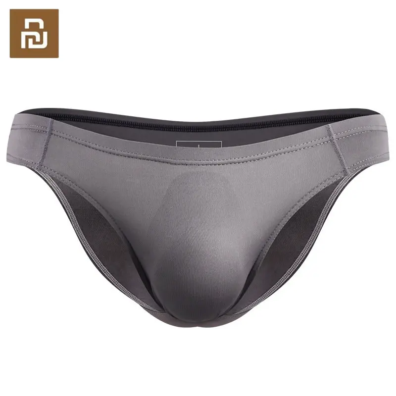 

Youpin 3pcs Ice Silk Seamless Men's Triangle Underpants Translucent Sexy Underwear Comfortable Breathable Underpants Men Panties