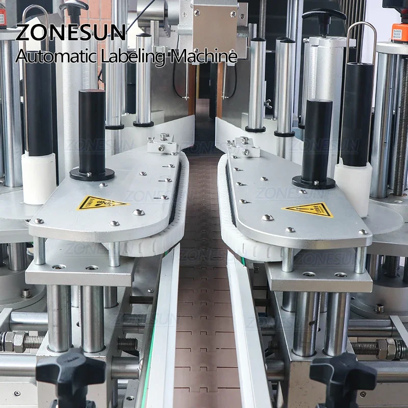 ZONESUN автоматический вертикальный тип двухсторонний напиток квадратная круглая