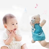 baby plush toys kawaii plushie newborn soft towel finger puppets doll room decor interactive stuffed animals toys for children