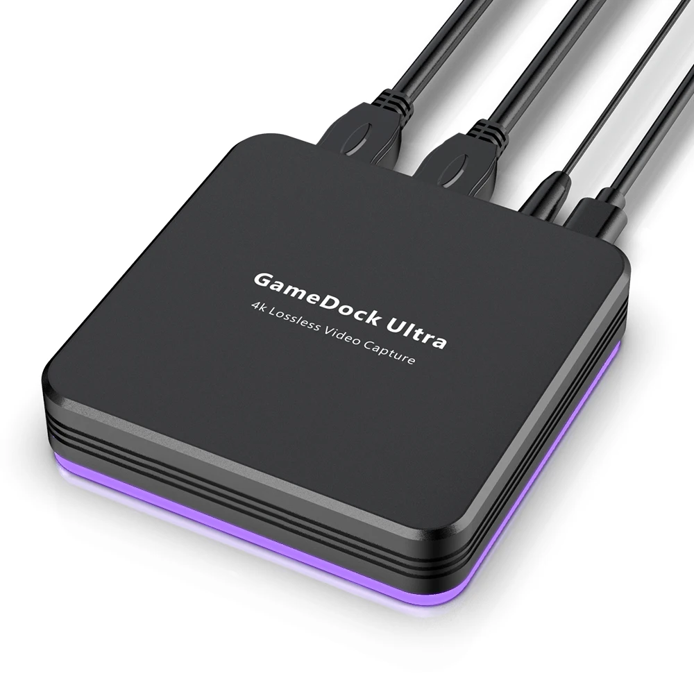 

4K 60 HDMI-совместимая USB Type-C карта захвата игр GameDock Ultra Live потоковая коробка 320