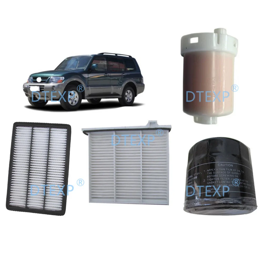 

1 Piece Petrol Engine V77 V87 V73 V75 Air Filter For Pajero V73 AC Filter For Montero 2000-2006 Engine Oil Filter Petrol Filter
