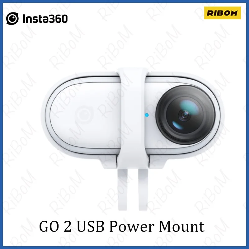 

New Insta360 GO 2 USB Power Mount Include GO2 Original Accessories Adapter Frame And Type-C Charging Cable