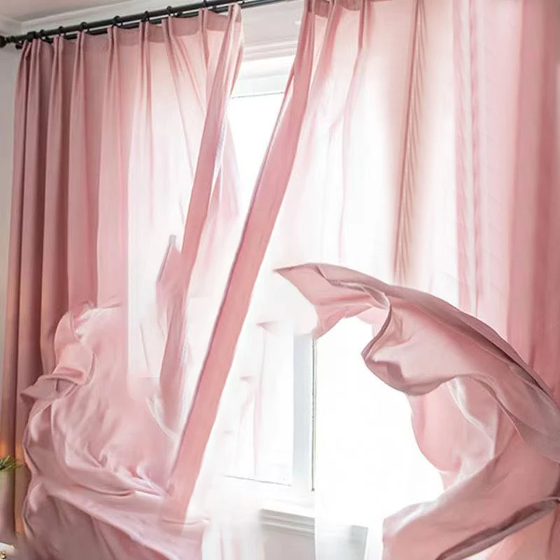 Современные роскошные белые затемняющие шторы для украшения окон однотонные