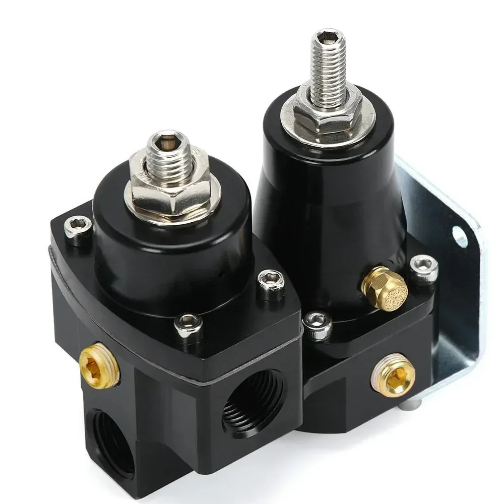 1/8 &quotNPT 3/8&quot NPT Высокопроизводительный черный комплект регулятора давления