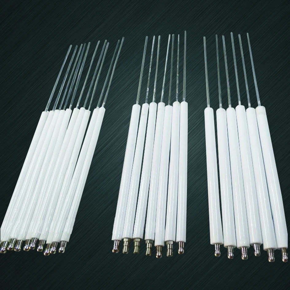 

One piece Long Ceramic Ignition Electrode/Sparker/Spark Ignitor Rod 8mm/10mm/12mm diameter