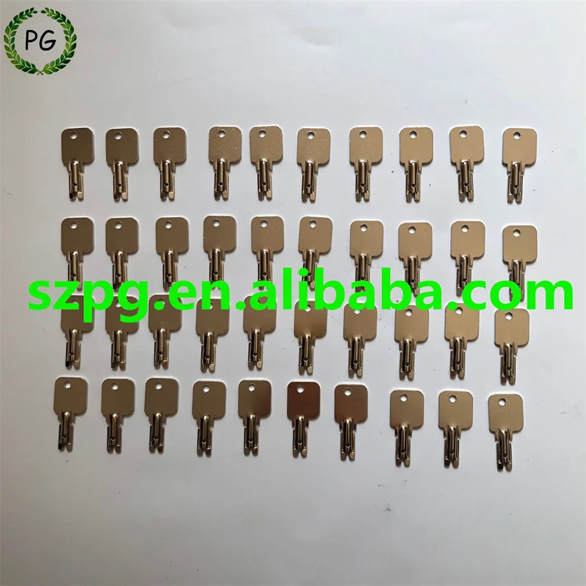 

40PCS 2368655 2782017 1492154 7004147 Key For Clark Forklift Truck
