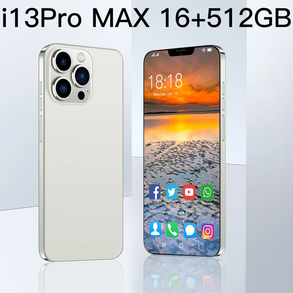 

I13proMAX R New Spot 6.7-inch Low-cost Large-screen Smartphone Genuine Time Limited Free Shipping Direct Selling Factory