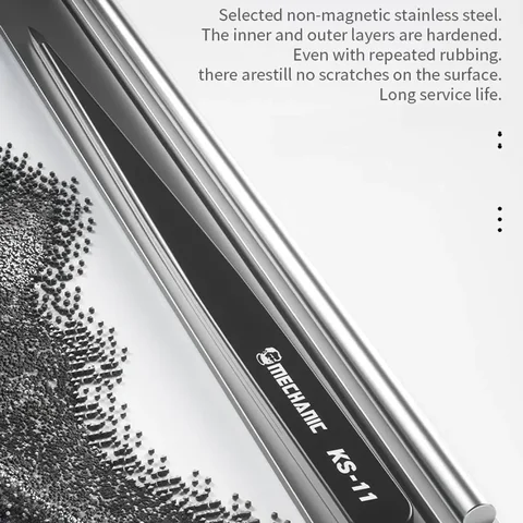 DIYPHONE Прецизионный пинцет из нержавеющей стали KS-11