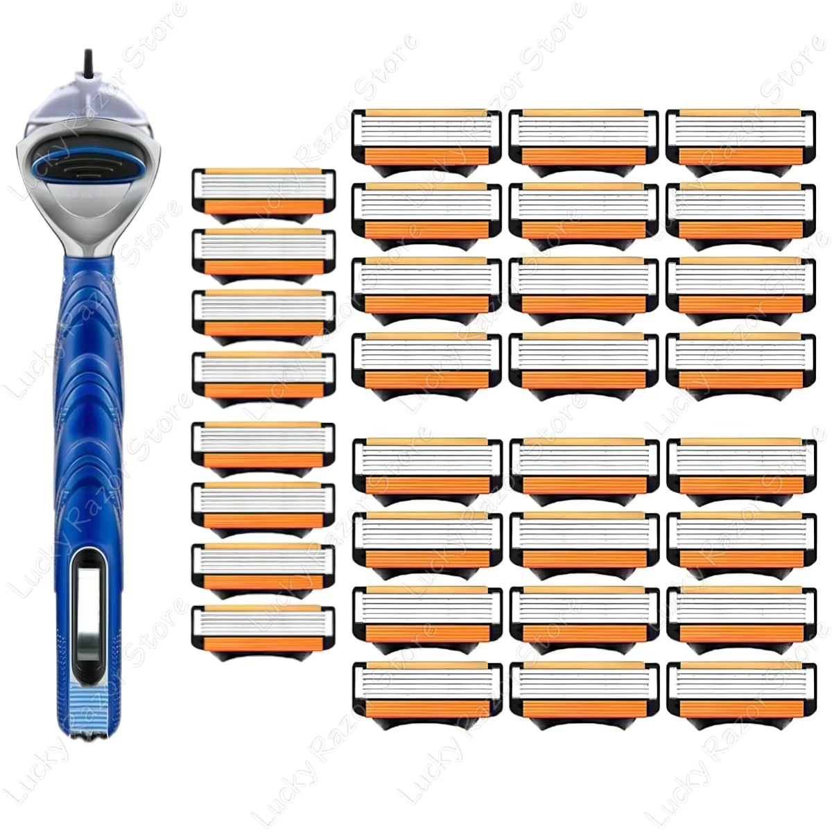 Бритва fusion со сменными лезвиями, 5 слоев | AliExpress