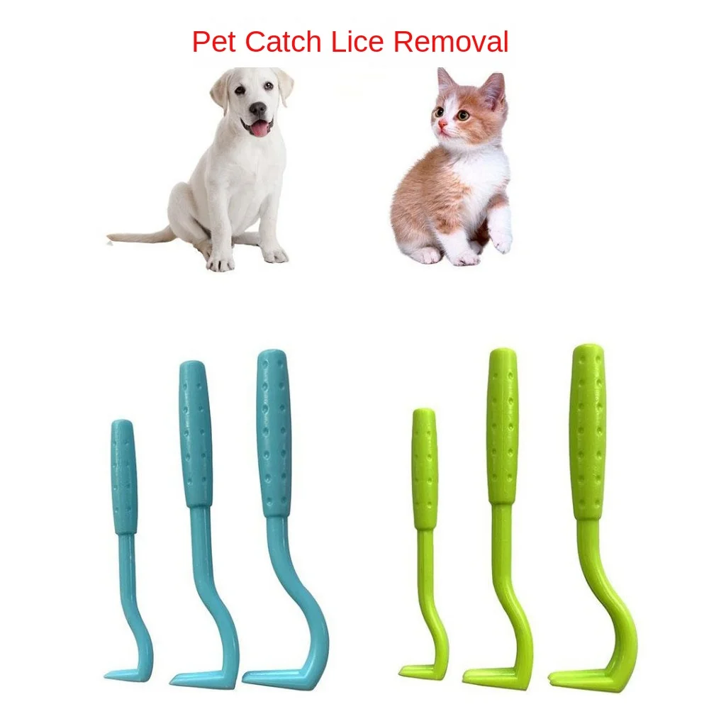 Крючок для удаления блох пинцет клещей зажим аксессуары домашних животных