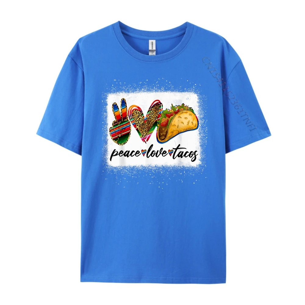 Рубашка Peace Love Tacos Cute Taco Tuesday Mexican Food Lovers Серая рубашка Футболка с графическим