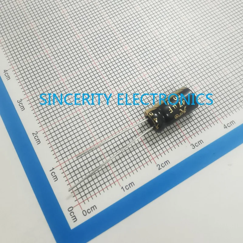 

10 шт./партия, алюминиевый электролитический конденсатор 47uF50V 6,3*12 мм