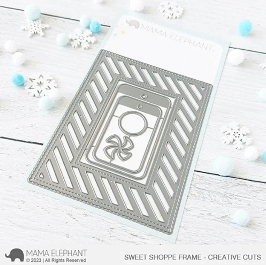 Металлические Вырубные штампы Addy фоновая рамка набор для рукоделия скрапбукинг