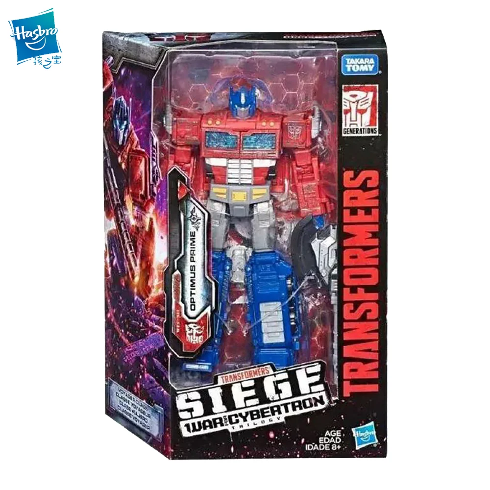 

Hasbro Transformers Voyager Series WFC-S11 The Decisive Battle In Cybertron Optimus Prime 18CM Children's Toys Gifts E3541