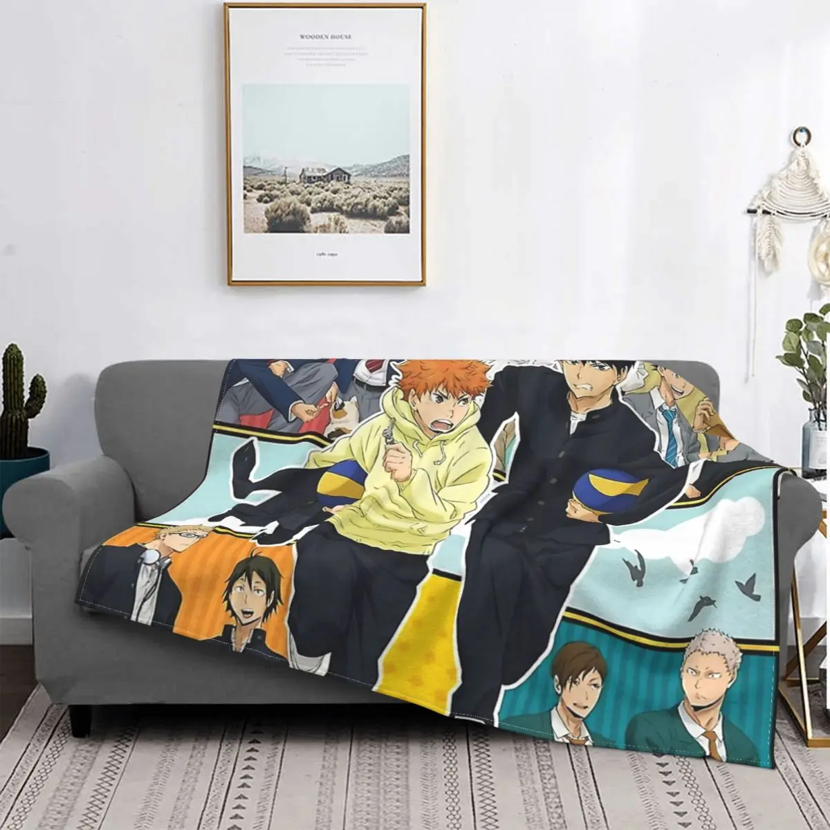 

Haikyuu одеяло аниме карасуно манга зимнее теплое покрывало плюшевое ультратонкое покрывало фланелевое одеяло постельное белье диван бархатн...