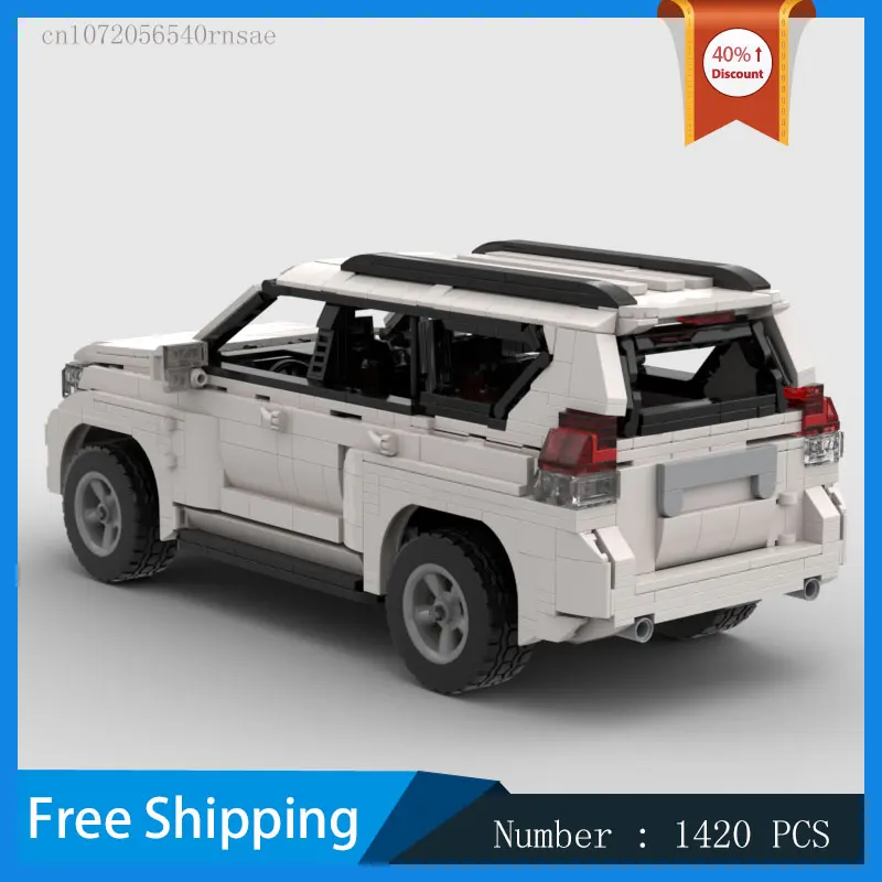 Строительные блоки MOC Land Cruiser Camper модульная модель автомобиля сборка игрушек
