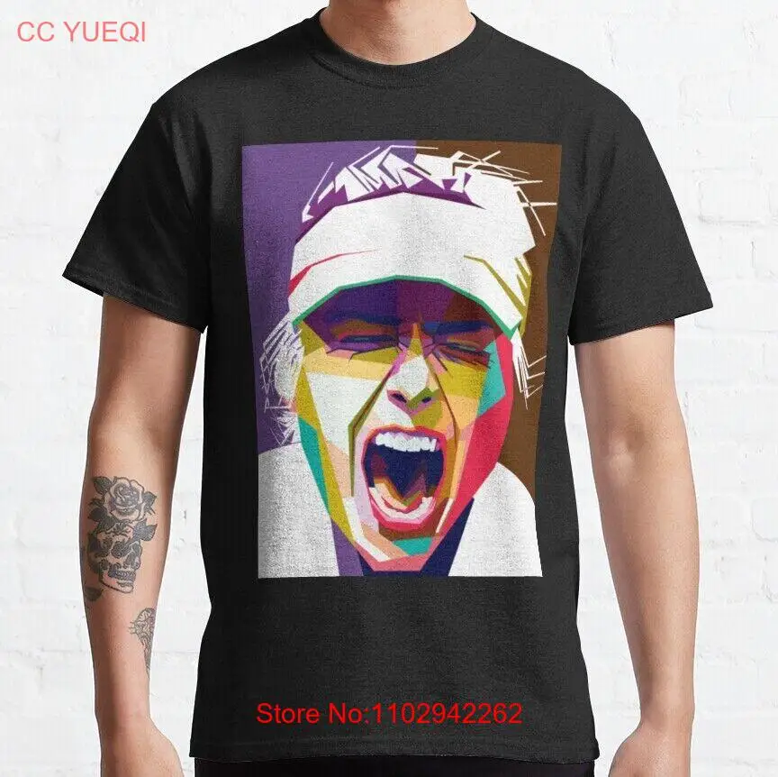 Классическая Ретро футболка с принтом Мариа шараповой