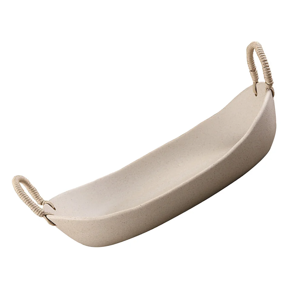 

Керамическая Салатница с бинауральной ручкой, бытовая зеркальная сервировочная чаша для закусок