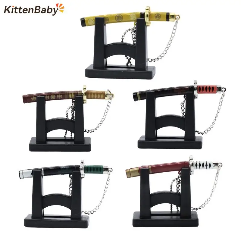 

1Set 1:12 Dollhouse Miniature Weapon Sword Model With Holder Kids Pretend Play Toys Doll House Accessories