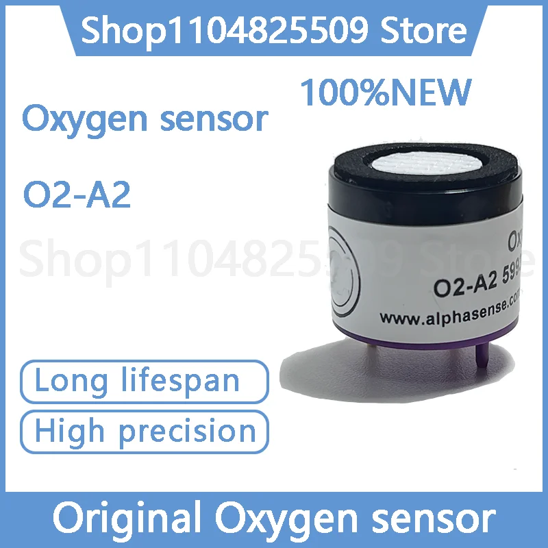 Фото 1 шт. 100% оригинальный новый O2-A2 O2 газ O2A2 British Alphasense O2 snesor длительный датчик кислорода кислородная батарея №3