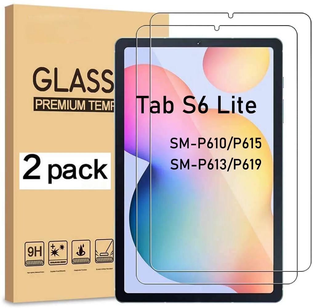 Tempered Glass For Samsung Galaxy Tab S6 Lite 10.4 2020 2022 SM-P610 SM-P615 SM-P613 SM-P619 Tablet Screen Protector Film