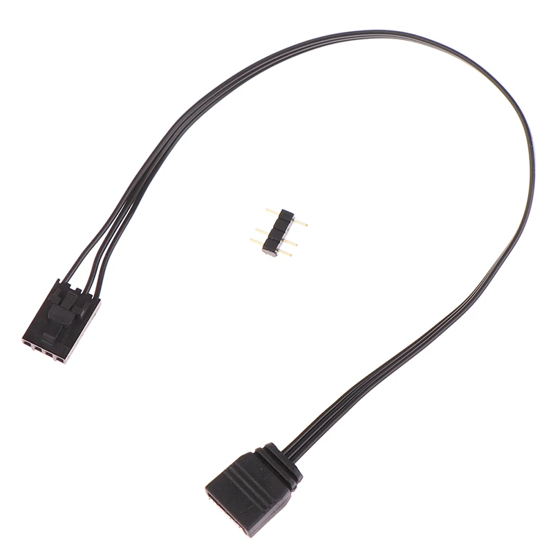 

1 шт., 25 см адаптер для Corsair RGB-стандарта ARGB, 3 контакта, 5 В, 25 см