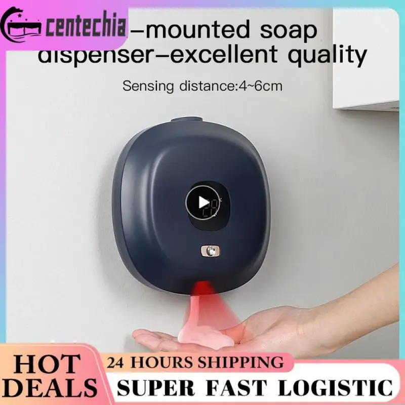 

Wall Mounted Infrared Soap Dispenser For Children Adult Intelligent Sensor Auto-induction Foam Soap Dispenser Inductive