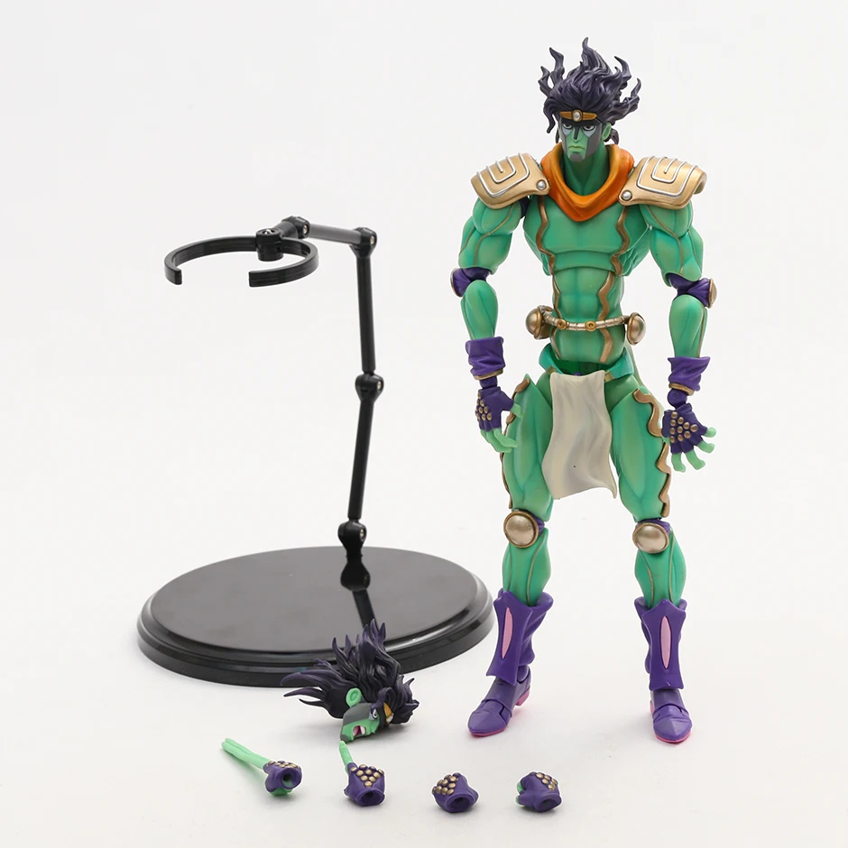 

BIG Size JoJos Bizarre Adventure Star Platinum Jotaro Kujo Model Figurals Brinquedos Action Figure