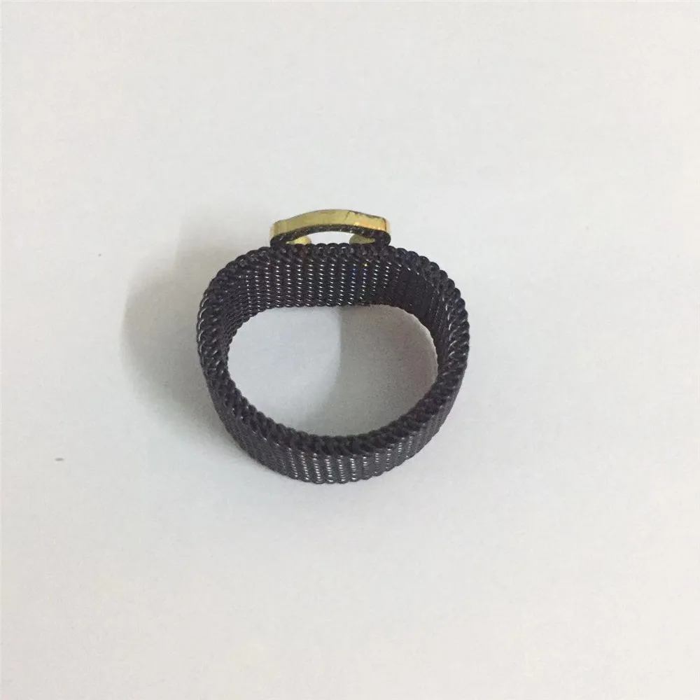 

Bear Stainless Steel Bear Mesh Ring 316L Jewelry Rings Best Gift