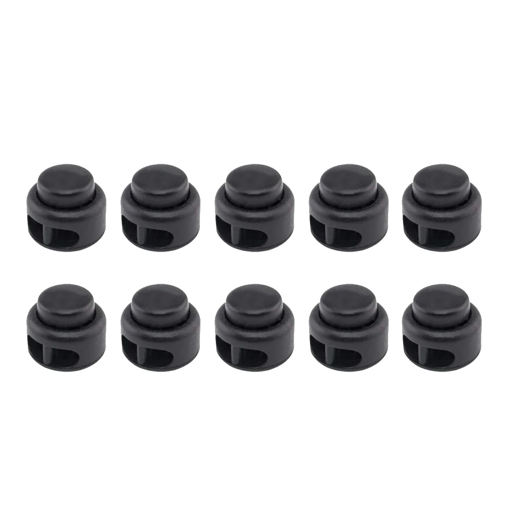 

10pcs Plastic Tent Adjustment Accessories Running Shoes Tighten Buckle