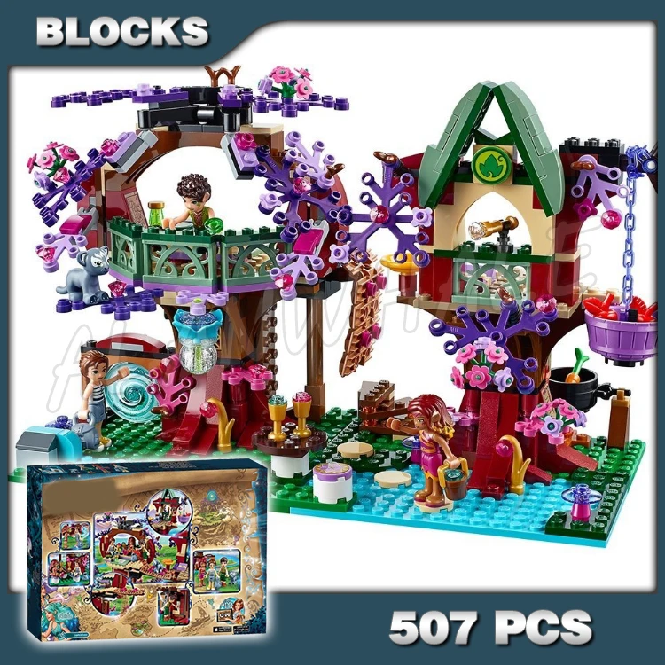 

507 шт., Детский конструктор эльфов, Эмили Джонс